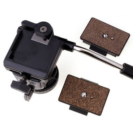 YUNTENG YT-950 Heavy Duty Tripod Action Fluid Drag Head with Quick Mount Plate, YT-950