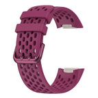 For Fitbit Charge 5 / Wine Red