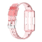 For Fitbit inspire HR / Transparent Pink