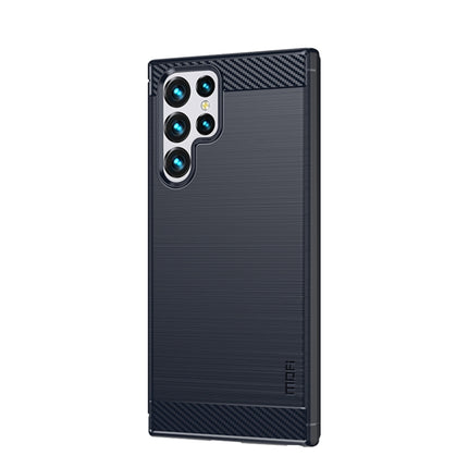 MOFI Gentleness Series Brushed Texture Carbon Fiber Soft TPU Case, For Samsung Galaxy S22 5G, For Samsung Galaxy S22+ 5G, For Samsung Galaxy S22 Ultra 5G, For Samsung Galaxy A13 5G, For Samsung Galaxy M52 5G