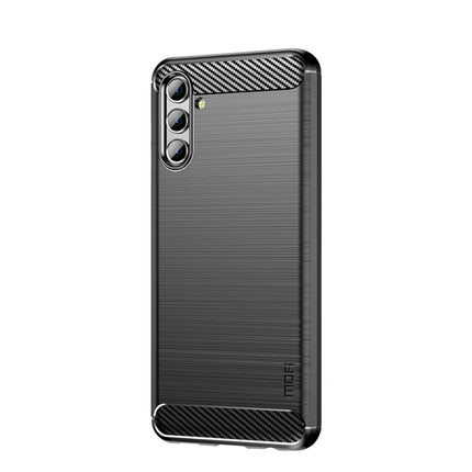 MOFI Gentleness Series Brushed Texture Carbon Fiber Soft TPU Case, For Samsung Galaxy S22 5G, For Samsung Galaxy S22+ 5G, For Samsung Galaxy S22 Ultra 5G, For Samsung Galaxy A13 5G, For Samsung Galaxy M52 5G