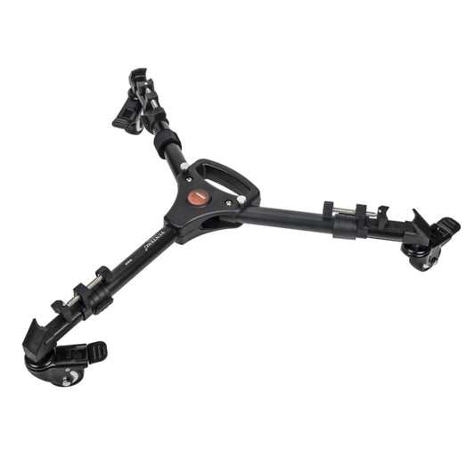 YUNTENG 900 Aluminium Alloy Camera Tripod Foot Wheel Tripod Pulley Base, Load 15KG, 900
