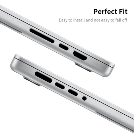 ENKAY Hat-Prince Silicone Anti-dust Plugs for MacBook Air 13.6 2022/2024 A2681 (M2) / A3113 (M3)