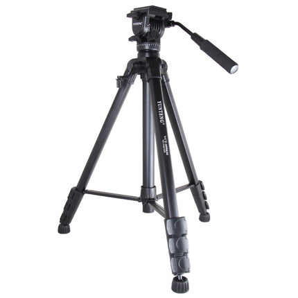 YUNTENG VCT-999 2m Aluminum Tripod Mount with Fluid Drag Damping Head, VCT-999