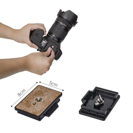 YUNTENG VCT-999 2m Aluminum Tripod Mount with Fluid Drag Damping Head, VCT-999