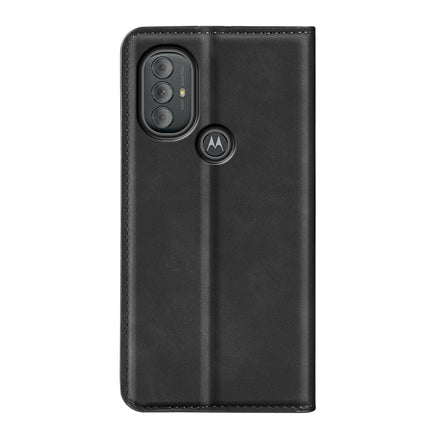 For Motorola Moto G Power 2022 Retro-skin Business Magnetic Suction Phone Leather Case with Holder & Card Slots & Wallet, For Motorola Moto G Power 2022