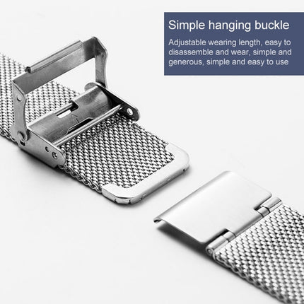 Stainless Steel Milan Double Insurance Buckle Watch Strap, For Huawei Watch GT 46mm, For Huawei Watch GT 2 46MM, For Honor Magic Watch 2 46mm