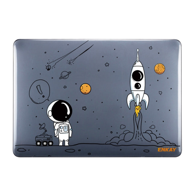 ENKAY Spaceman Pattern Laotop Protective Crystal Case for MacBook Pro 14.2 inch A2442 (2021), For MacBook Pro 14.2 inch A2442 2021/A2779 2023, For MacBook Pro 14.2 inch A2442 2021/A2779 2023/14 inch A3434 2025 (M5)