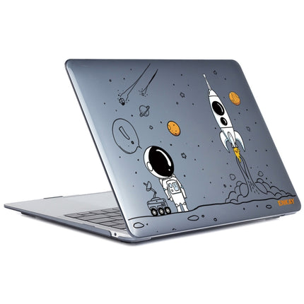 ENKAY Spaceman Pattern Laotop Protective Crystal Case for MacBook Pro 14.2 inch A2442 (2021), For MacBook Pro 14.2 inch A2442 2021/A2779 2023, For MacBook Pro 14.2 inch A2442 2021/A2779 2023/14 inch A3434 2025 (M5)