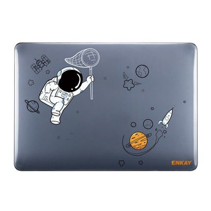 ENKAY Spaceman Pattern Laotop Protective Crystal Case for MacBook Pro 14.2 inch A2442 (2021), For MacBook Pro 14.2 inch A2442 2021/A2779 2023, For MacBook Pro 14.2 inch A2442 2021/A2779 2023/14 inch A3434 2025 (M5)
