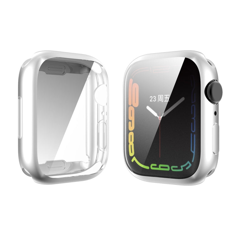 ENKAY Hat-Prince Electroplated TPU Case, For Apple Watch Series 8 / 7 41mm, For Apple Watch Series 8 / 7 45mm