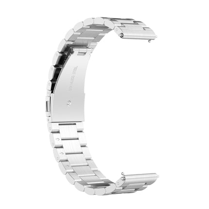 22mm Three Flat Buckle Stainless Steel Strap, 22mm Three Flat Buckle For Huawei Watch GT Runner / Watch GT 3 46mm