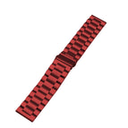 20mm Three Flat Buckle For Huawei watch GT 3 42mm / Watch GT 2 42mm / Red