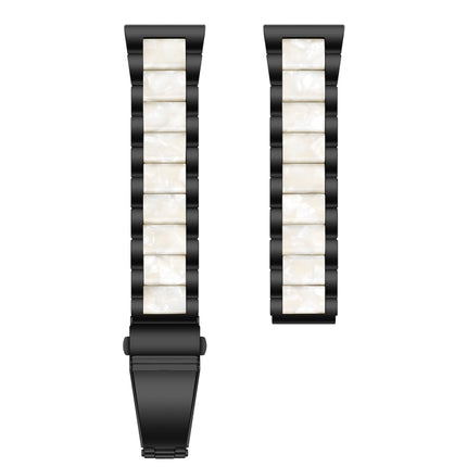 Metal Three Beads + Resin Strap, For Huawei Watch GT 3 42mm / Watch GT 2 42mm