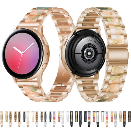 Metal Three Beads + Resin Strap, For Huawei Watch GT 3 42mm / Watch GT 2 42mm