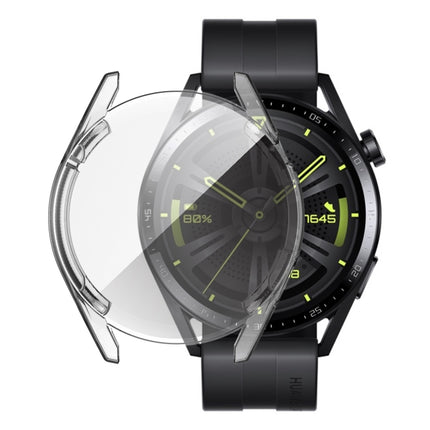 Fully Surrounded TPU Case with Protective Film, For Huawei Watch GT 3 46mm, For Huawei Watch GT 3 42mm