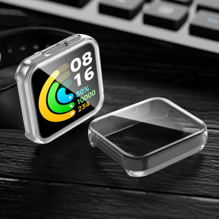 Fully Enclosed Case with Protective Film, For Xiaomi Redmi Watch 2