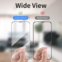 ENKAY Quick Stick Anti-peeping Tempered Glass Film, For iPhone 13 mini, For iPhone 13 / 13 Pro, For iPhone 13 Pro Max