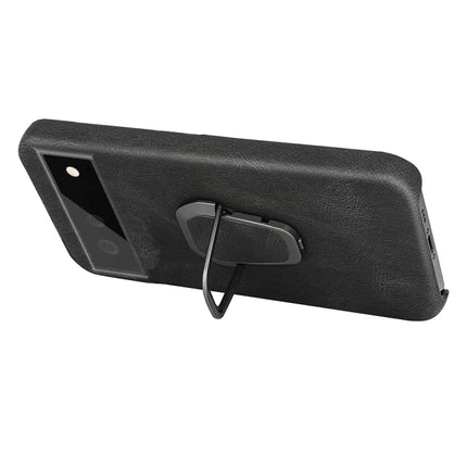 For Google Pixel 6 Ring Holder PU Phone Case, For Google Pixel 6
