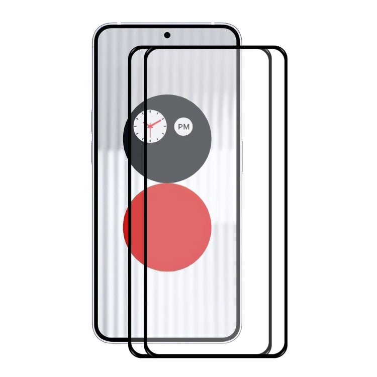 For Nothing Phone 1 ENKAY Hat-Prince Full Glue 0.26mm 9H 2.5D Tempered Glass Full Film, 1 PCS, 2 PCS, 5 PCS, 10 PCS