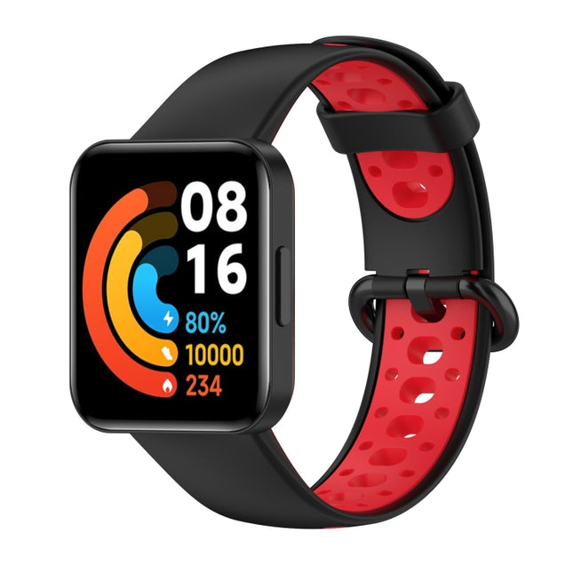 Two-Color Mixed Silicone Strap, For Xiaomi Redmi Watch 2, For Xiaomi Redmi Watch 2 Lite, For Xiaomi Redmi Horloge 2