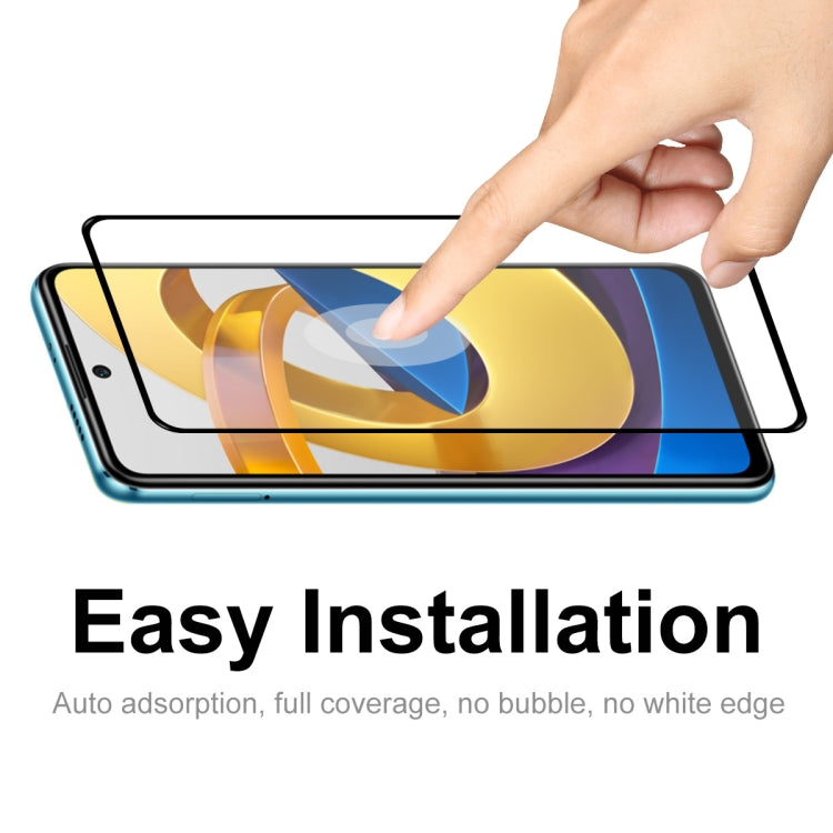 For Xiaomi Poco M4 Pro 5G ENKAY 0.26mm 9H Tempered Glass Full Film