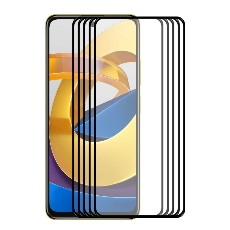 For Xiaomi Poco M4 Pro 5G ENKAY 0.26mm 9H Tempered Glass Full Film