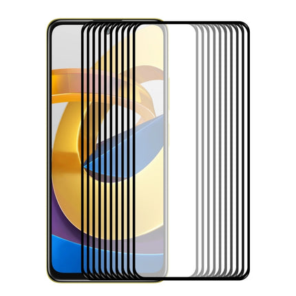 For Xiaomi Poco M4 Pro 5G ENKAY 0.26mm 9H Tempered Glass Full Film, 1 PCS, 2 PCS, 5 PCS, 10 PCS