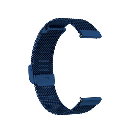 Milan Metal Steel Mesh One Buckle Strap, For Huawei Watch GT3 46mm, For Huawei Watch GT Runner, For Huawei Watch 3, For Huawei Watch 3 Pro
