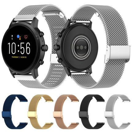 Milan Metal Steel Mesh One Buckle Strap, For Huawei Watch GT2 Pro, For Honor Watch GS Pro, For Honor Magic Watch 2 46mm