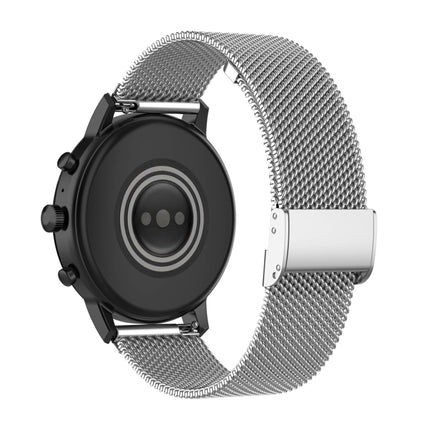 Milan Metal Steel Mesh One Buckle Strap, For Huawei Watch GT 3 42mm, For Huawei Watch 2, For Honor Watch ES, For Honor Magic Watch 2 42mm