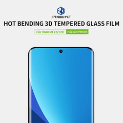 PINWUYO 9H 3D Hot Bending Tempered Glass Film