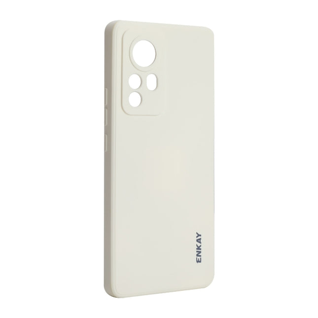 For Xiaomi 12 Pro / 12S Pro ENKAY Liquid Silicone Soft Shockproof Phone Case, For Xiaomi 12 Pro / 12S Pro