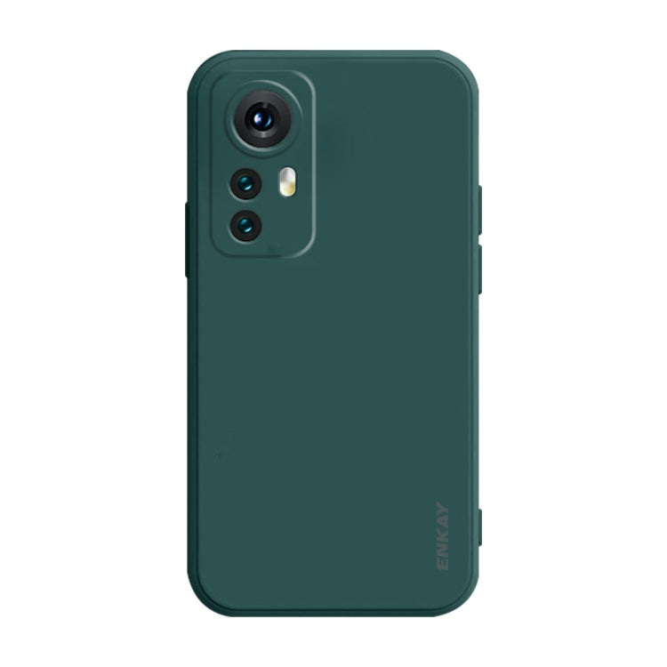 For Xiaomi 12 Pro / 12S Pro ENKAY Liquid Silicone Soft Shockproof Phone Case, For Xiaomi 12 Pro / 12S Pro