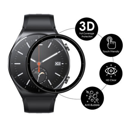 For Xiaomi Watch S1 ENKAY Hat-Prince 3D Full Coverage Soft PC Edge + PMMA HD Protector Film, 1 PC, 2 PCS, 5 PCS, 10 PCS