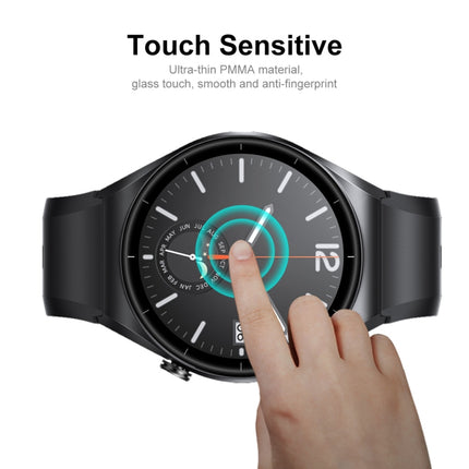 For Xiaomi Watch S1 ENKAY Hat-Prince 3D Full Coverage Soft PC Edge + PMMA HD Protector Film, 1 PC, 2 PCS, 5 PCS, 10 PCS