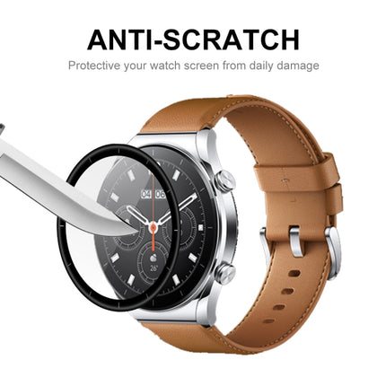 For Xiaomi Watch S1 ENKAY Hat-Prince 3D Full Coverage Soft PC Edge + PMMA HD Protector Film, 1 PC, 2 PCS, 5 PCS, 10 PCS