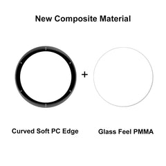 For Garmin Venu 2 Plus ENKAY Hat-Prince 3D Full Coverage Soft PC Edge + PMMA HD Protector Film, 1 PC, 2 PCS, 5 PCS, 10 PCS