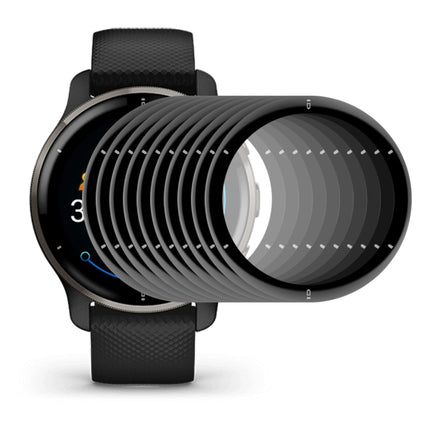 For Garmin Venu 2 Plus ENKAY Hat-Prince 3D Full Coverage Soft PC Edge + PMMA HD Protector Film, 1 PC, 2 PCS, 5 PCS, 10 PCS