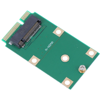 Mini PCI-E M.2 NGFF 30mm 42mm SSD to 52Pin mSATA Adapter Card