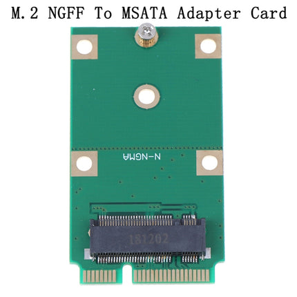 Mini PCI-E M.2 NGFF 30mm 42mm SSD to 52Pin mSATA Adapter Card
