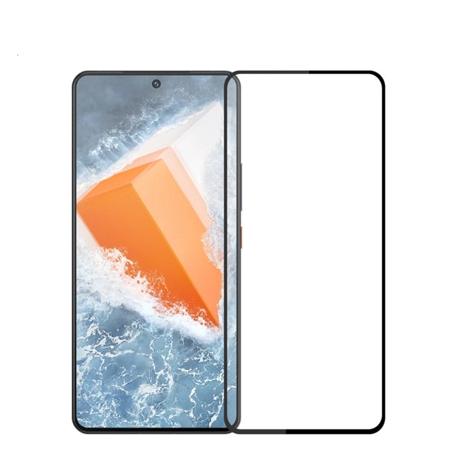 PINWUYO 9H 2.5D Tempered Glass Full Film, For vivo iQOO 9, For vivo V23e 5G, For Samsung Galaxy A33 5G