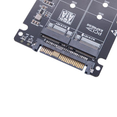 2 Ports NGFF M.2 NVME to U.2 SFF-8639 Adapter Card