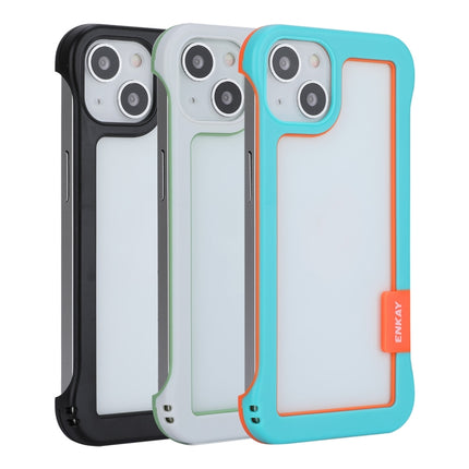 ENKAY Frameless Hollow Shockproof PC Case for iPhone 13, For iPhone 13
