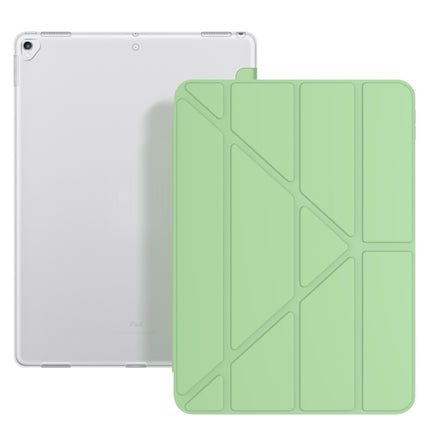 Multi-folding TPU Back Flip Leather Smart Tablet Case for iPad Pro 12.9 inch 2015 / 2017