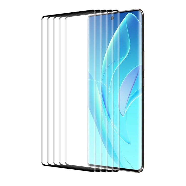For Honor 60 ENKAY 3D Hot Bending Explosion-proof Full Tempered Glass Film, For Honor 60(1 PCS), For Honor 60(2 PCS), For Honor 60(5 PCS)
