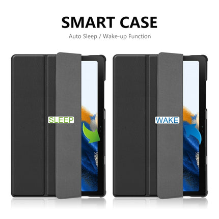 For Samsung Galaxy Tab A8 10.5 2021 ENKAY Custer Texture Leather Smart Tablet Case, For Samsung Galaxy Tab A8 10.5 2021