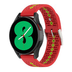 For Samsung Galaxy Watch Active 2 40mm / Red+Green