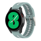 For Samsung Gear S2 Classic / Rock Cyan + White