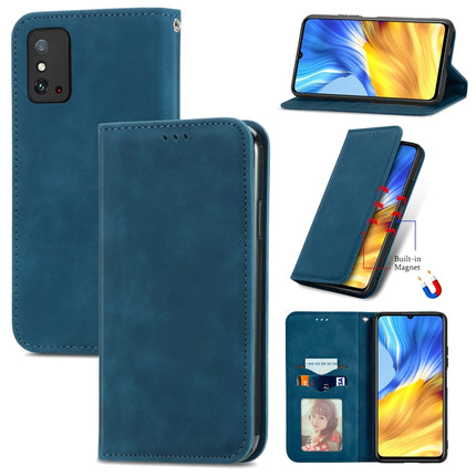 Retro Skin Feel Magnetic Horizontal Flip Leather Phone Case, For Nokia G300, For  Honor 60, For Honor X10 Max 5G, For Honor X30i